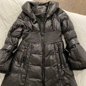 Rudsak long black winter coat